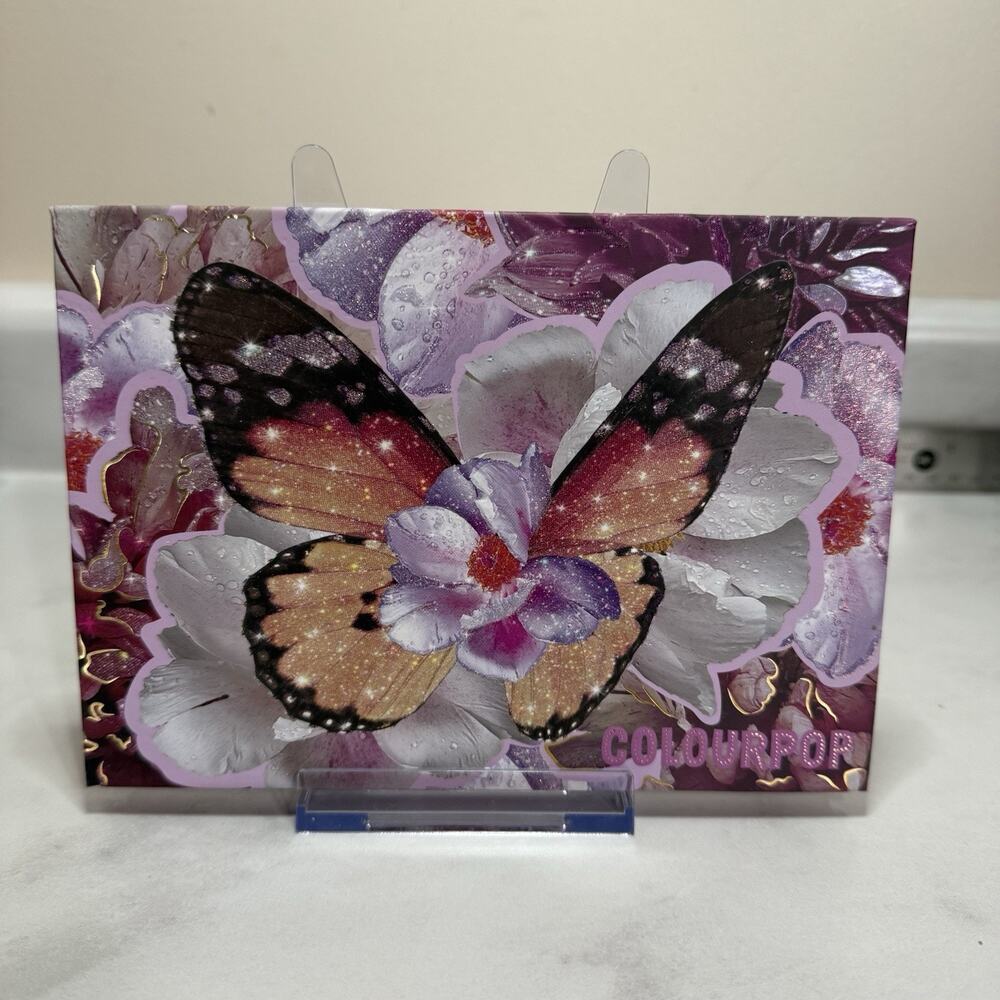 ColourPop Floral Fantasy Eyeshadow Palette, 24 Shades, new without box